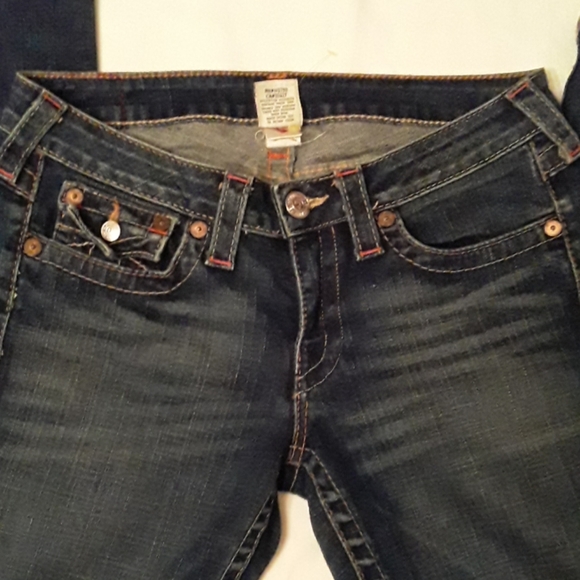 TRUE RELIGION WOMEN JEANS SZ 29 - Picture 4 of 8